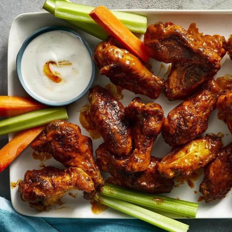 Crispy Air-Fryer Buffalo Wings