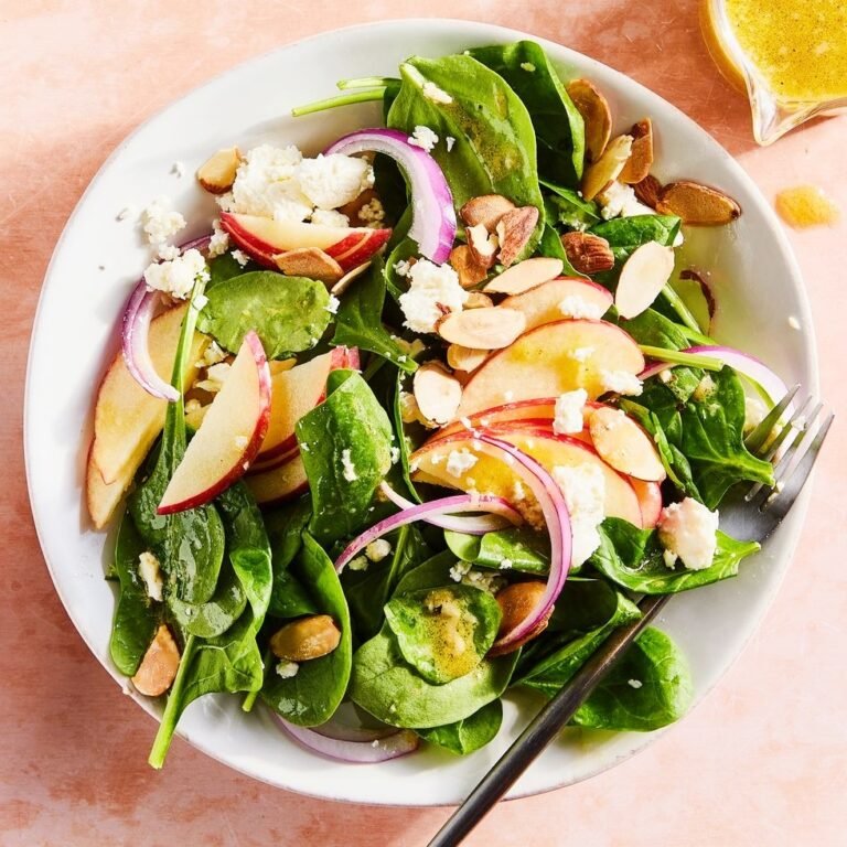 A Vibrant Spinach Salad with a Personal Touch