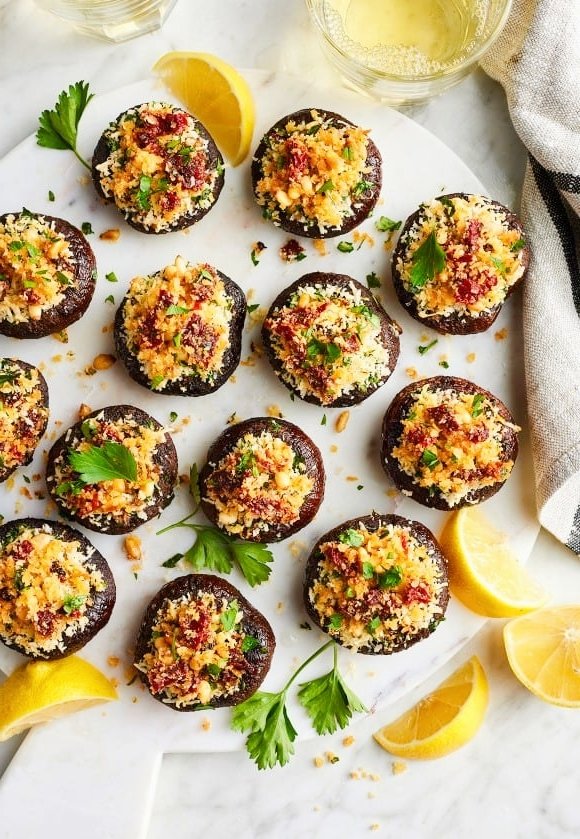 Stuffed Cremini Mushrooms