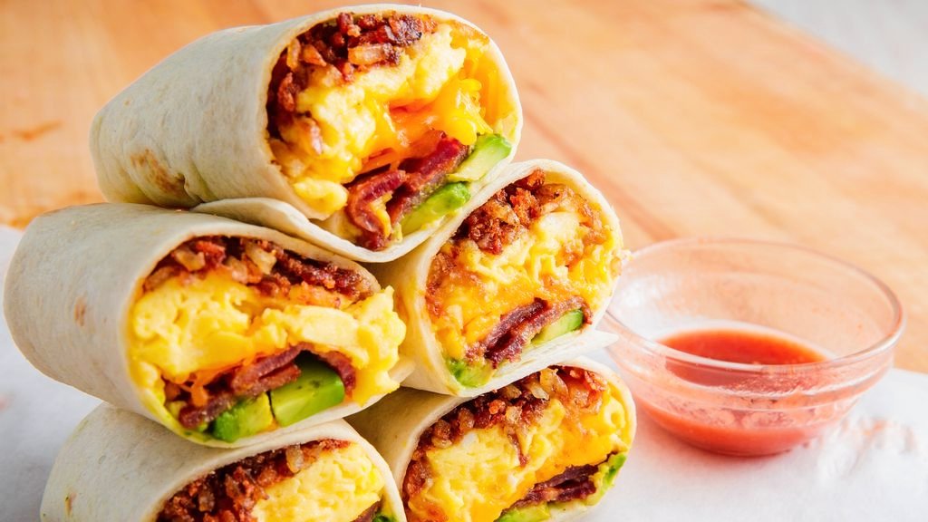 Breakfast Bacon Burrito