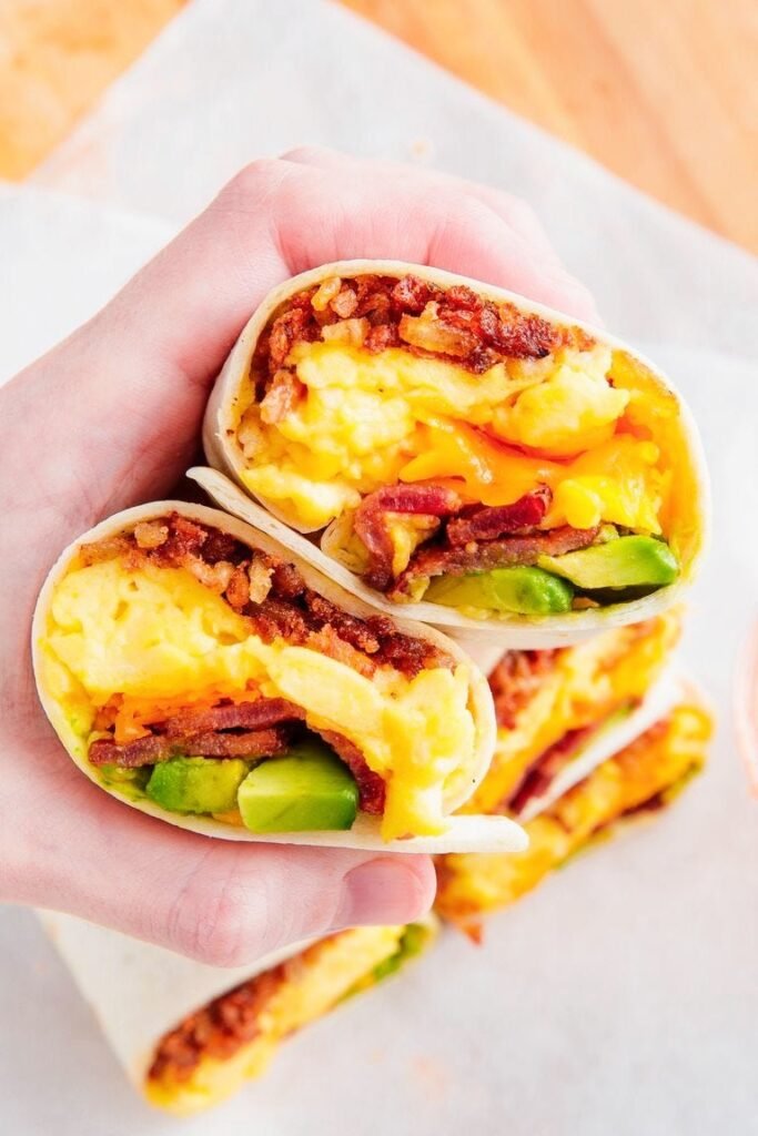 Breakfast Bacon Burrito