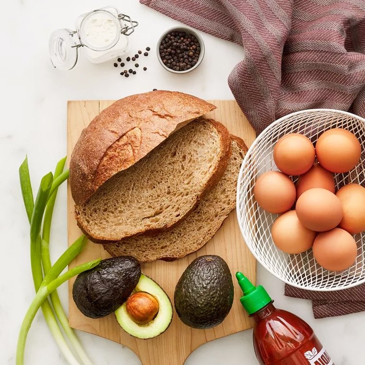 A Deliciously Simple Egg Toast with Avocado