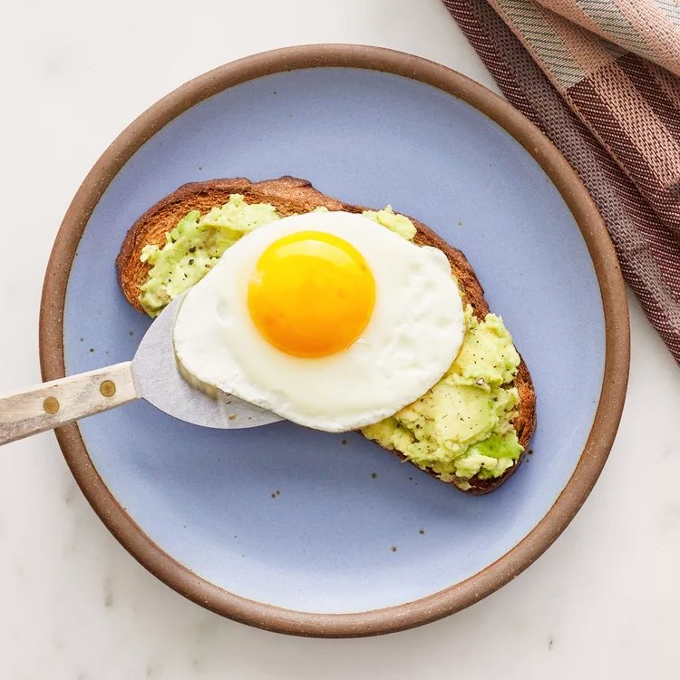 A Deliciously Simple Egg Toast with Avocado