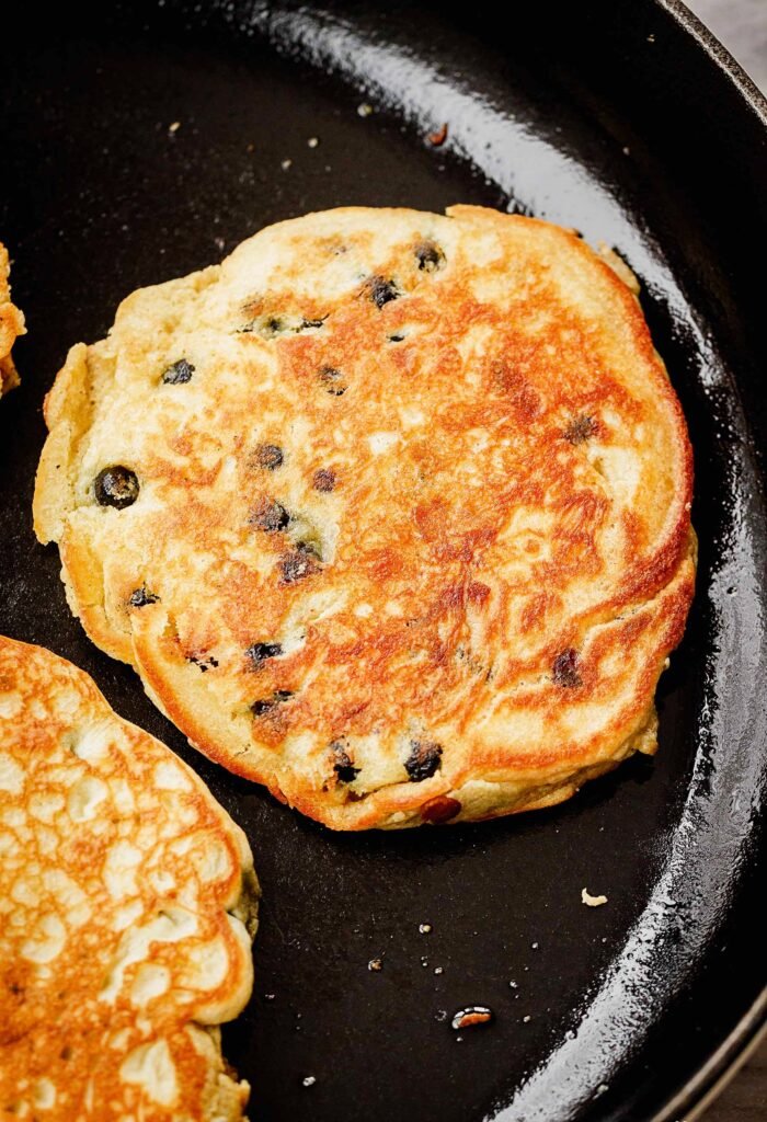 Fluffy Blueberry Pancakes
