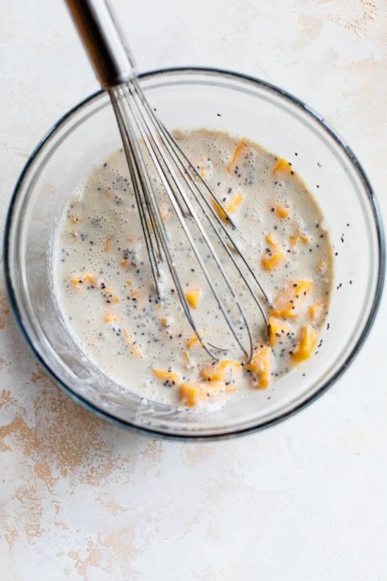 Mango Coconut Chia Pudding