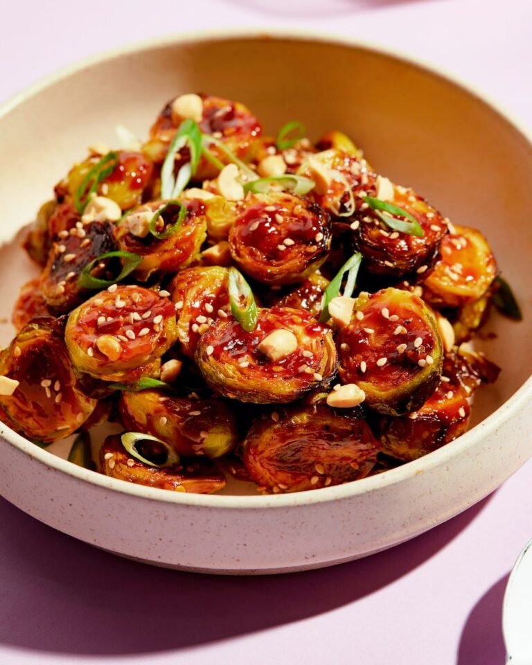 Kung Pao Brussels Sprouts