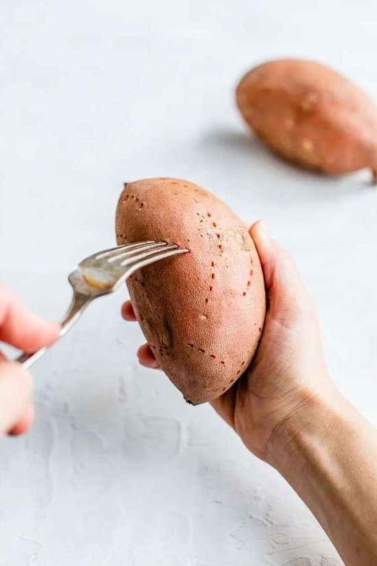 Air Fryer Baked Sweet Potato