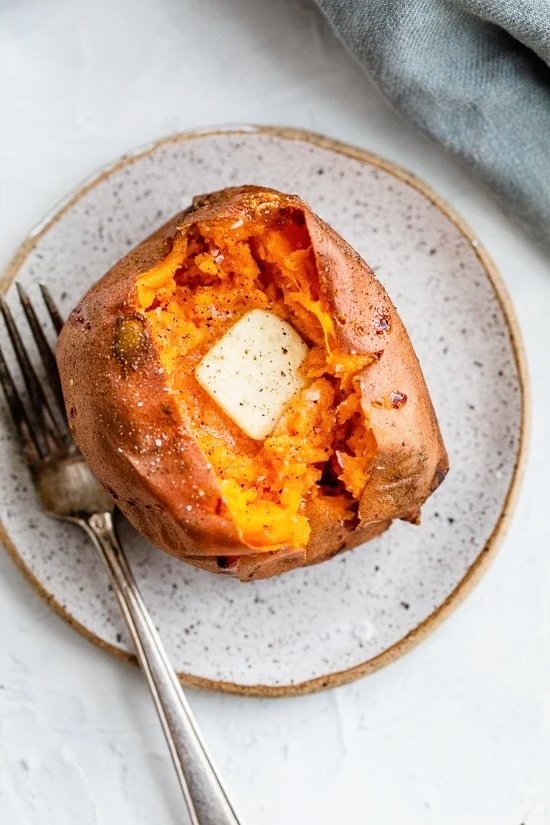 Air Fryer Baked Sweet Potato