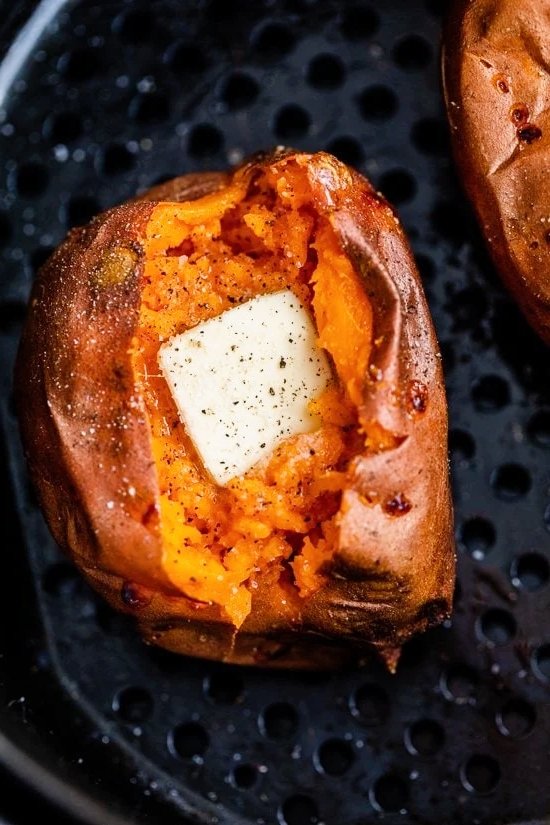 Air Fryer Baked Sweet Potato